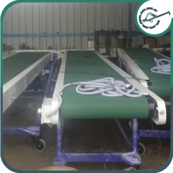 Manufacturer of Rubber Flat Belt Conveyor in Coimbatore